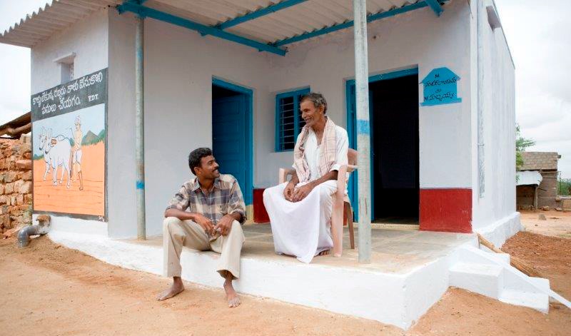 Post imageHomes built in India thanks to the collaboration with the Vicente Ferrer Foundation delivered