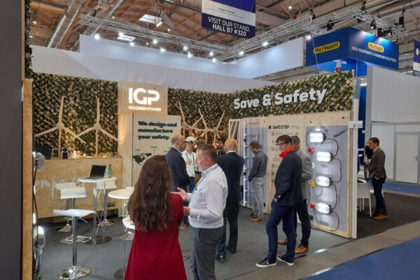 Post imageSAFE-STEP, designed by IGP, presented at the Hamburg Wind Energy Exhibition