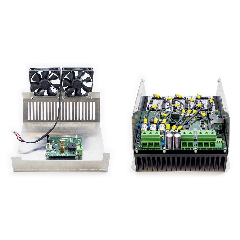 Battery charger for wind turbines