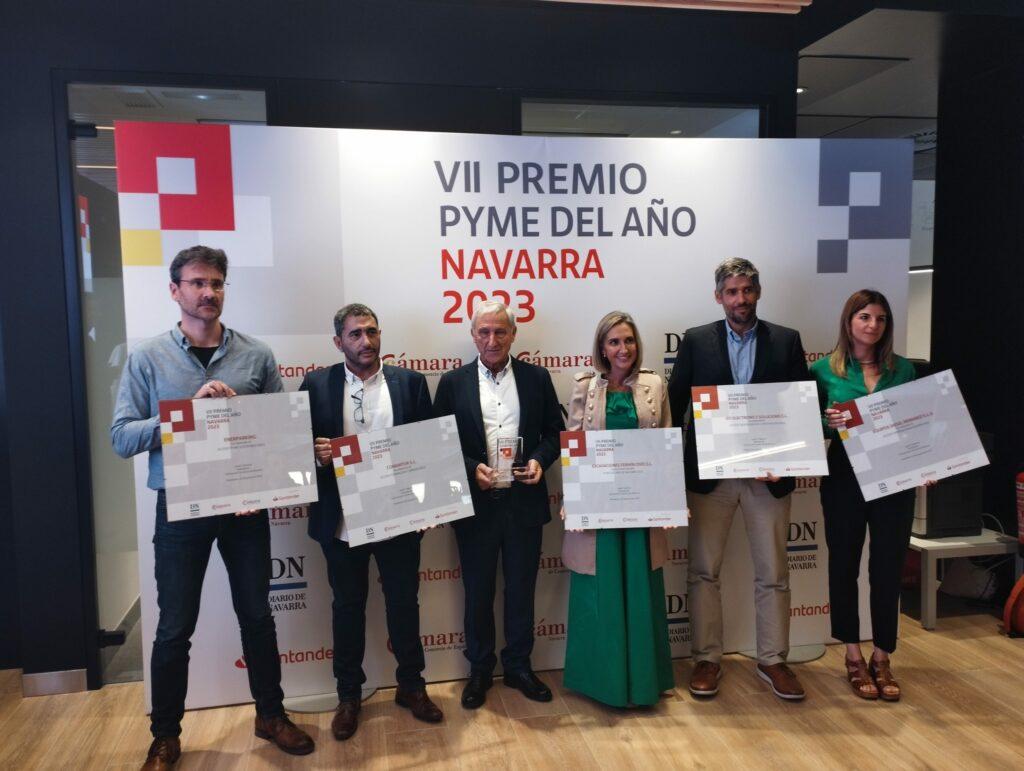 Imagen de la noticia El Banco Santander y la Cámara de Comercio, Industria y Servicios de Navarra reconocen a IED por su innovación