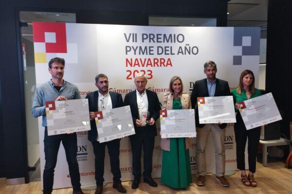 Imagen de la noticia El Banco Santander y la Cámara de Comercio, Industria y Servicios de Navarra reconocen a IED por su innovación